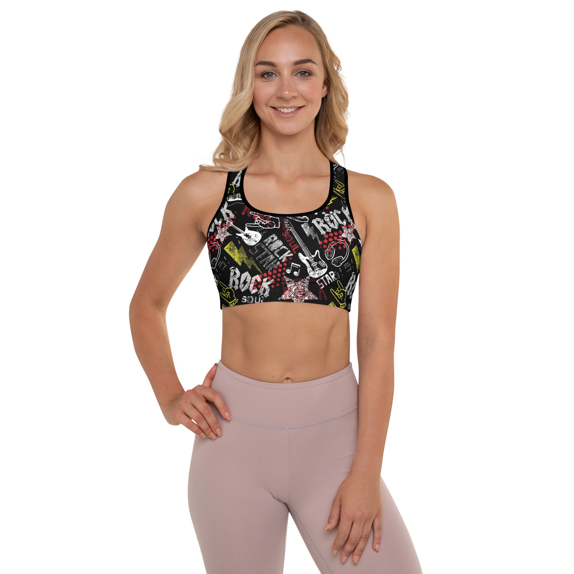 I Wanna Rock Sports Bra